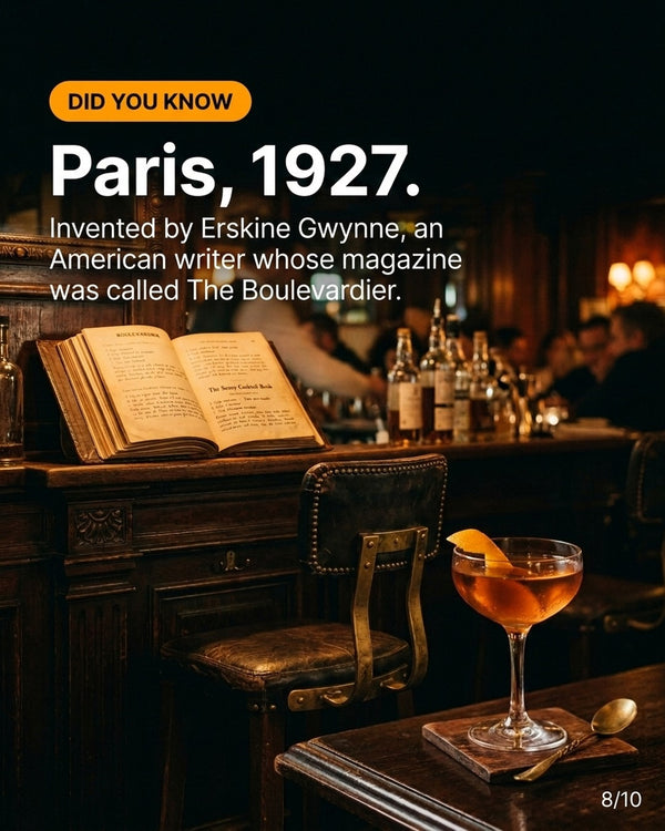 Boulevardier recipe slide 8