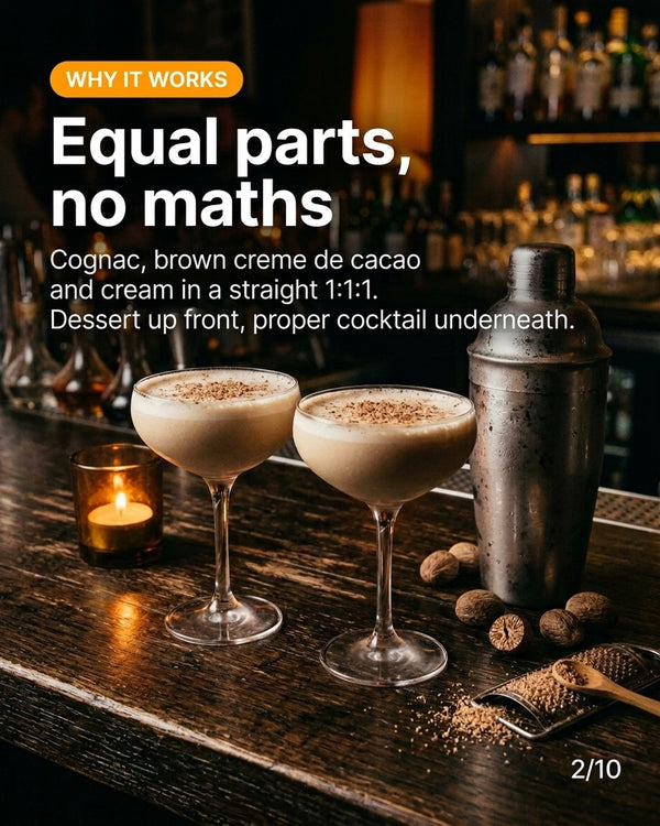 Brandy Alexander recipe slide 2