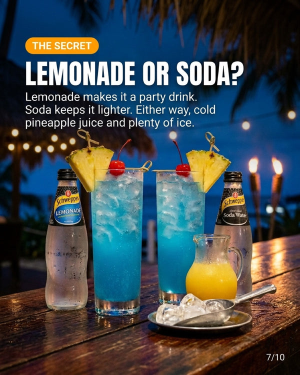 Electric Smurf recipe slide 7