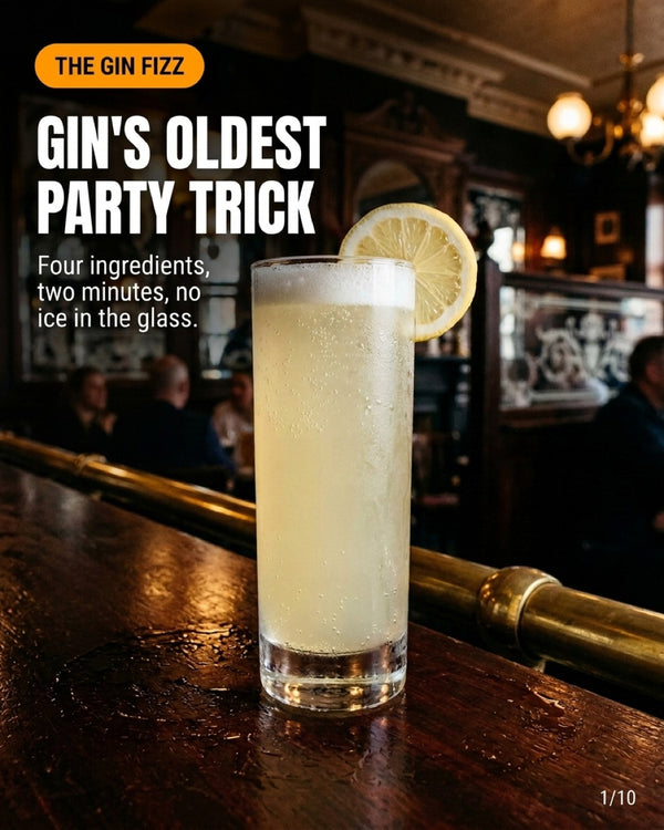 Gin Fizz recipe slide 1