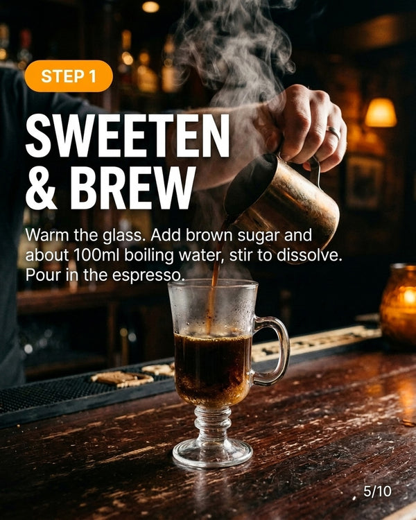 Irish Coffee recipe slide 5