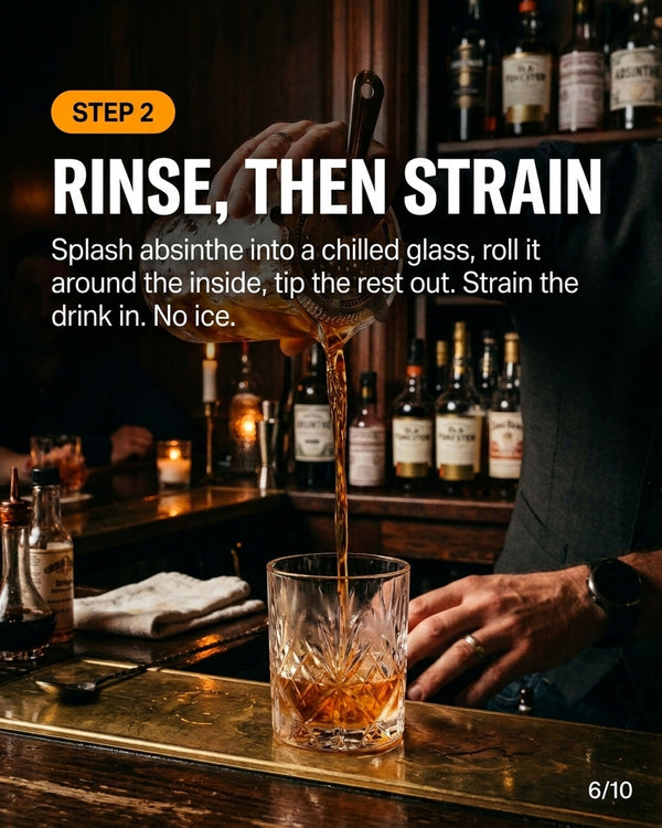 Sazerac recipe slide 6