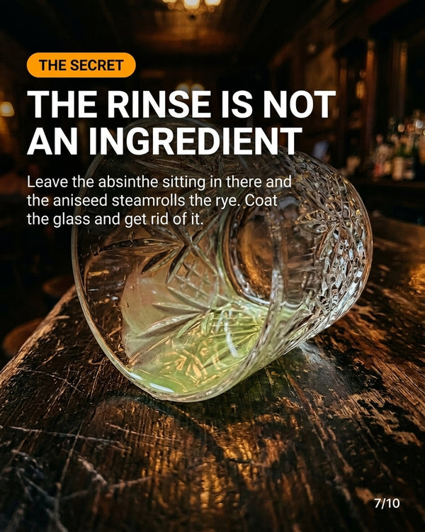 Sazerac recipe slide 7