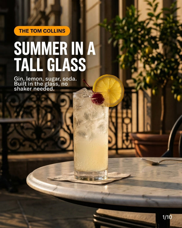 Tom Collins recipe slide 1