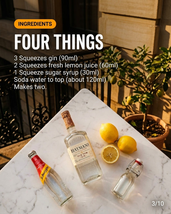 Tom Collins recipe slide 3