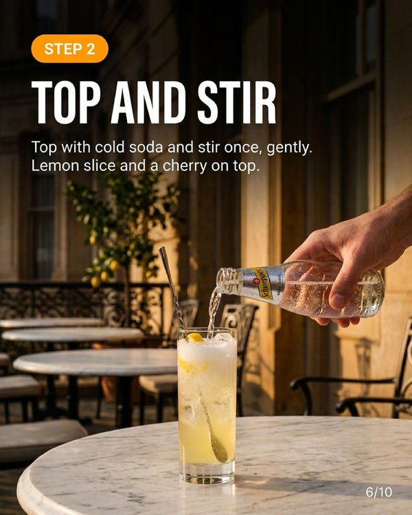 Tom Collins recipe slide 6