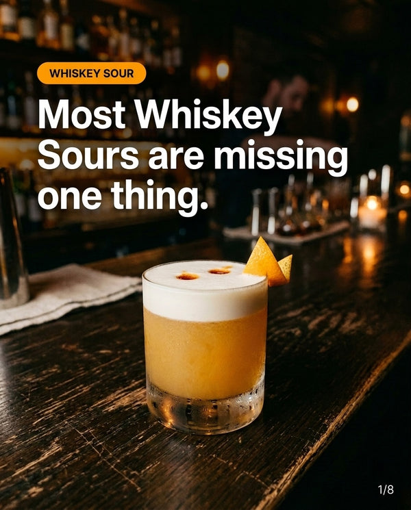 Whiskey Sour  recipe slide 1