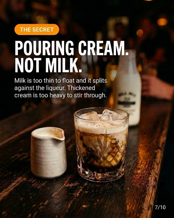 White Russian recipe slide 7