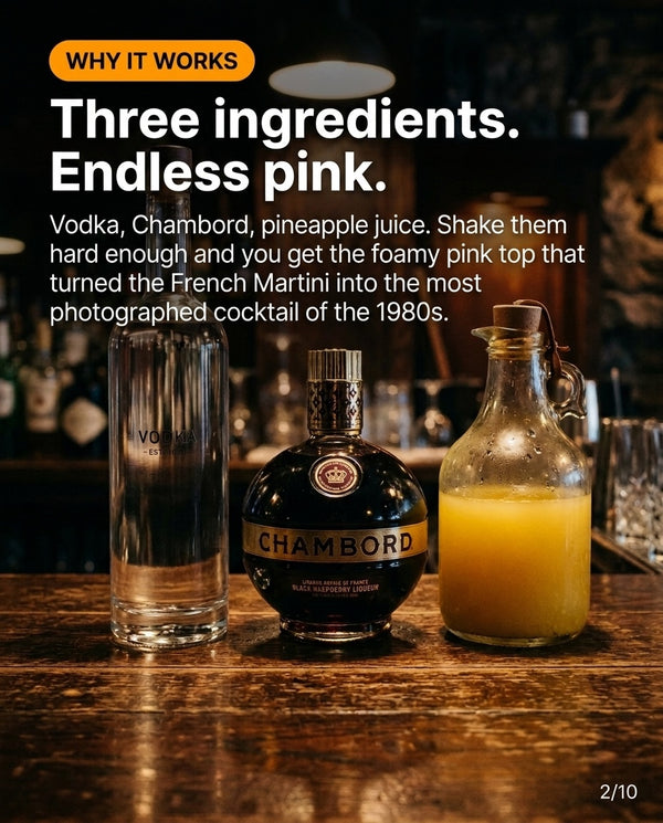 French Martini recipe slide 2