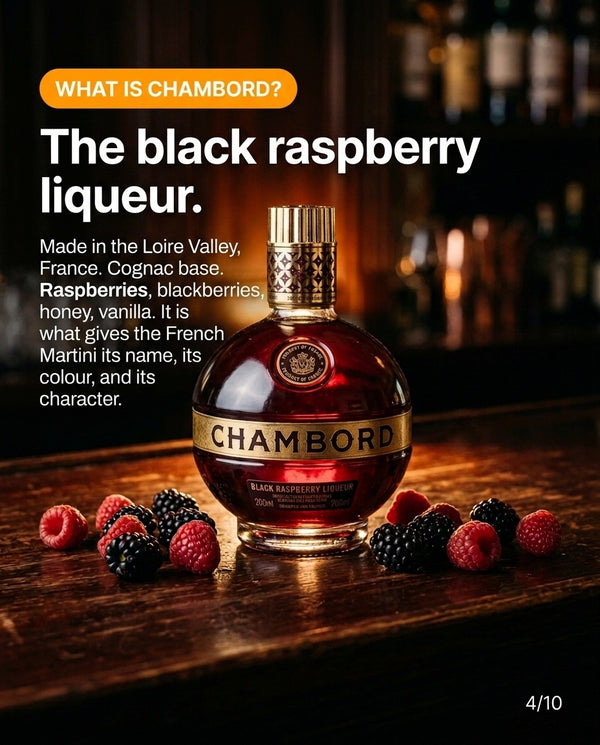 French Martini recipe slide 4
