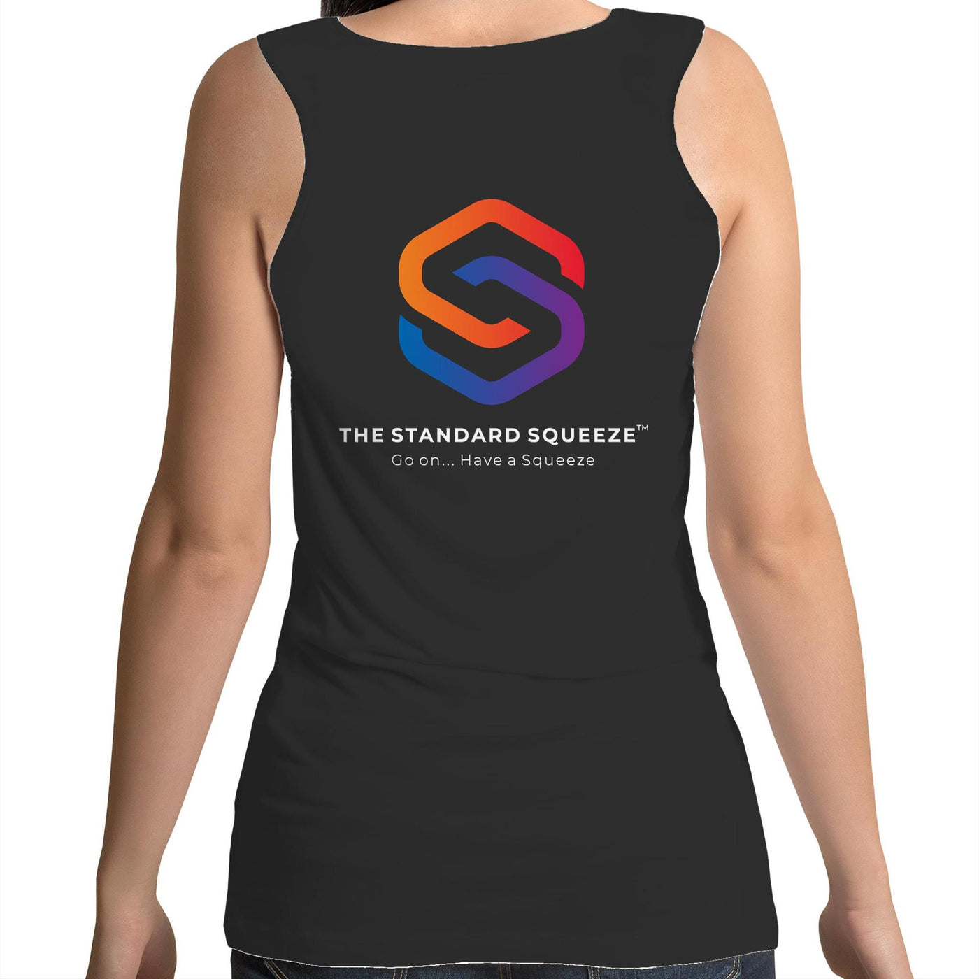 Womens Squeeze Singlet - The Standard Squeeze AU/NZ Free Shipping Alcohol bottle Food Grade